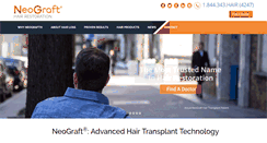 Desktop Screenshot of neograft.com